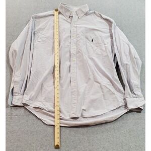 Ralph Lauren Striped Large‎ BIG SHIRT 100% Cotton